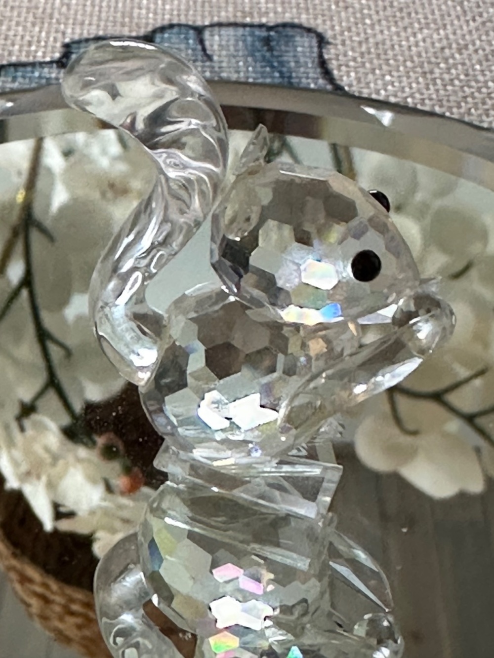 Swarovski squirrel with box